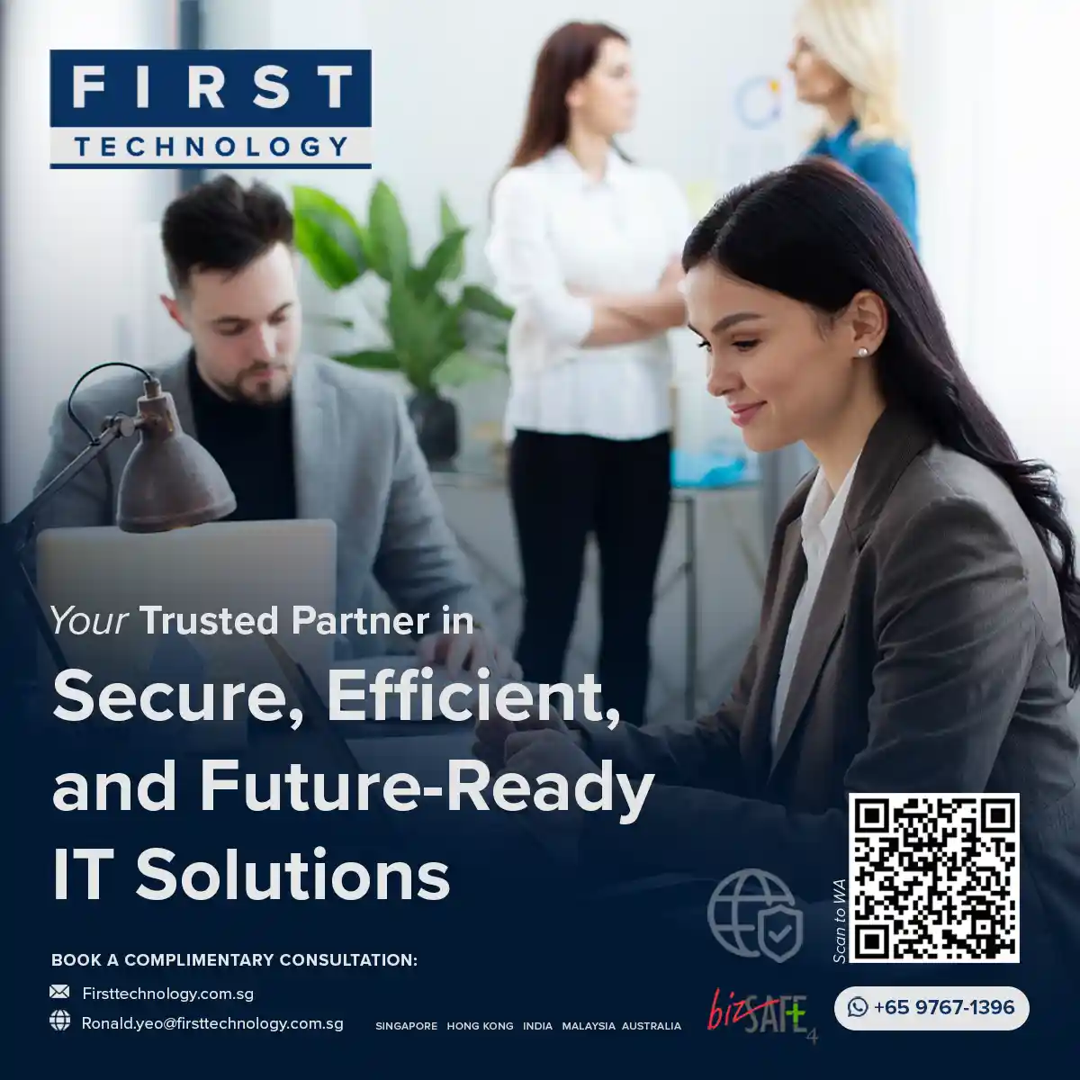 First Tech Ad copy First Technology for all your IT needs