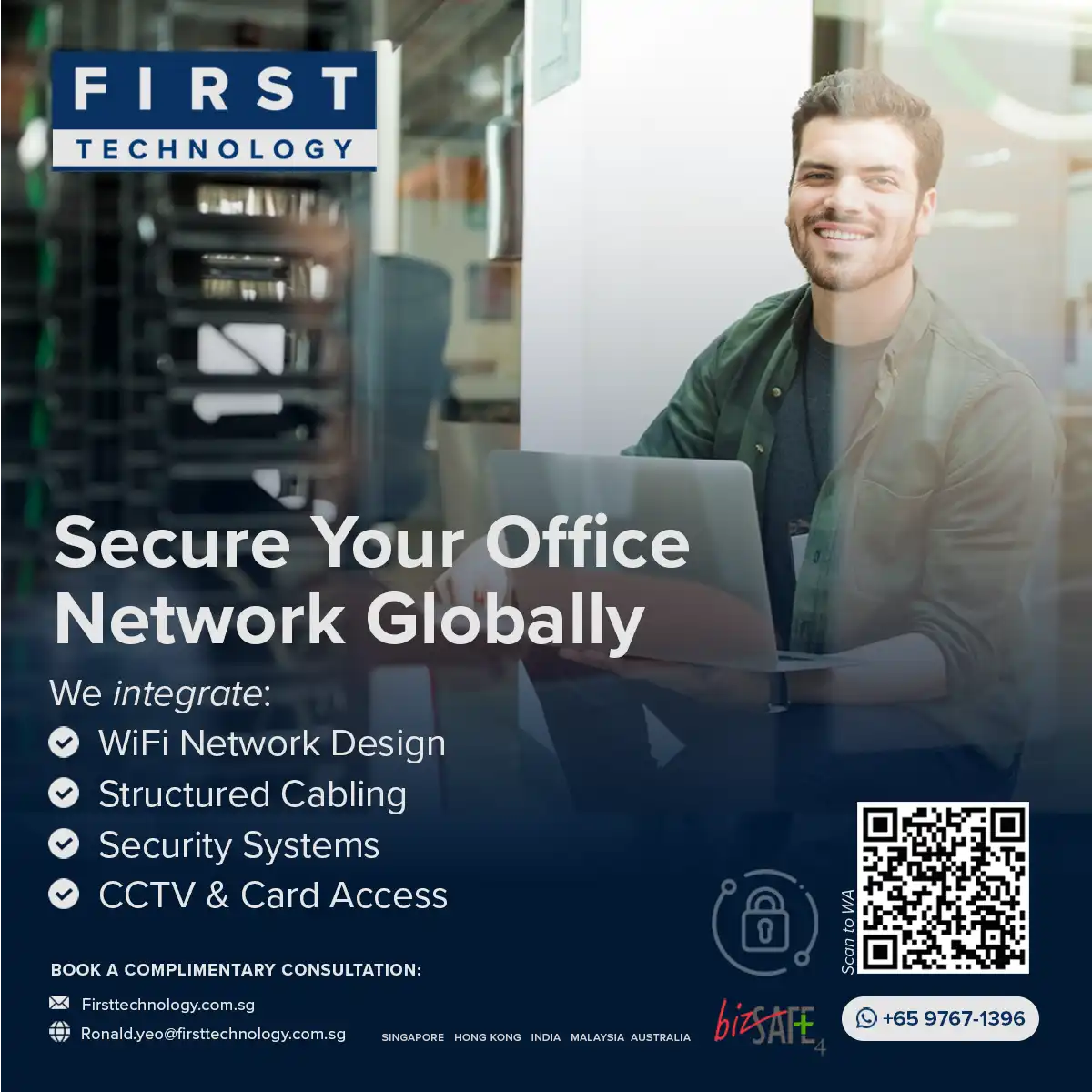 Page 3 copy-right ad First Technology for all your IT needs